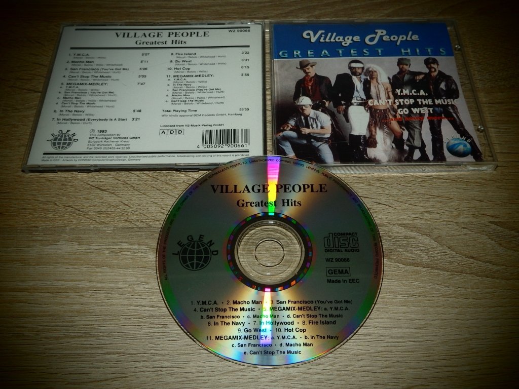 VILLAGE PEOPLE "GREATEST HITS" Y.M.C.A ;)