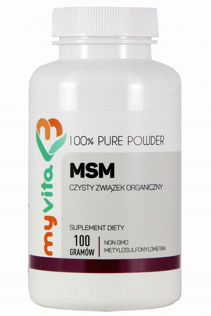 Suplement diety MyVita MSM proszek 100 g