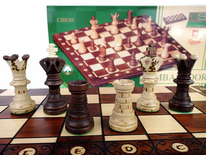 Купить AMBASSADOR CHESS ORIGINAL 54 x 54 см LUX BOX: отзывы, фото, характеристики в интерне-магазине Aredi.ru