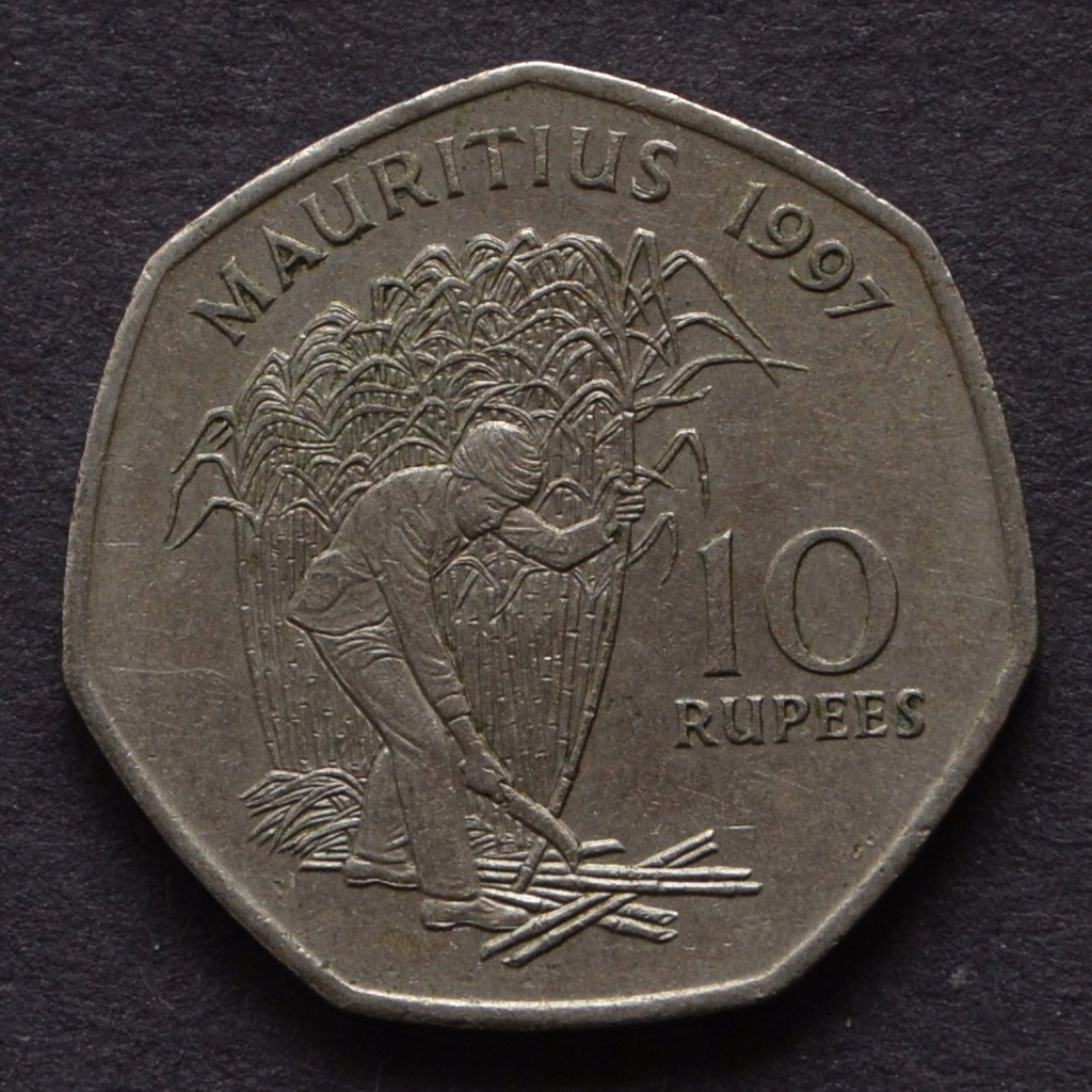 Mauritius - 10 rupees 1997