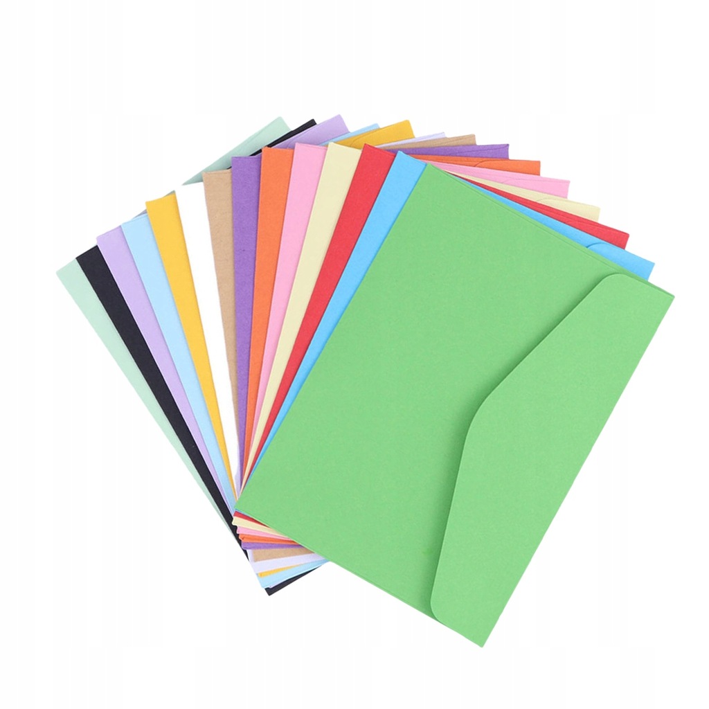 70pcs Simple Blank Envelope Letter Paper Storage P