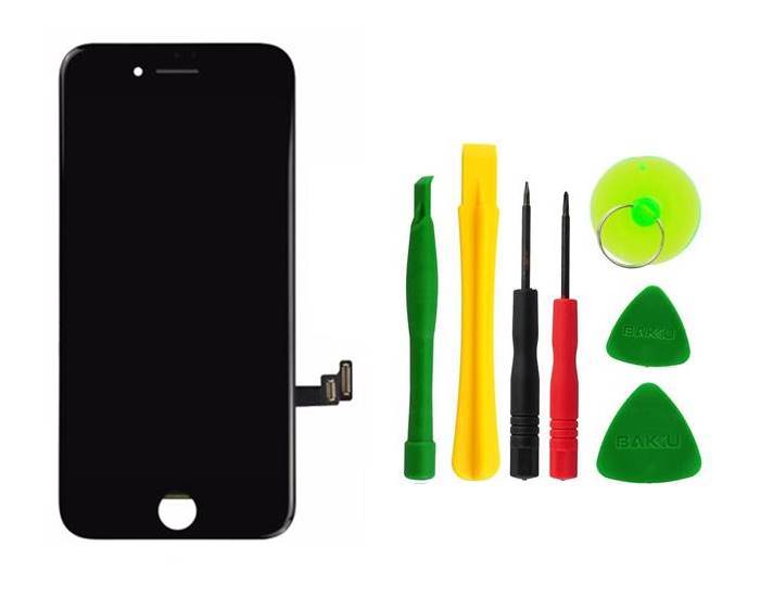 Wyświetlacz LCD Dotyk Szybka + narzędzia iPhone 8