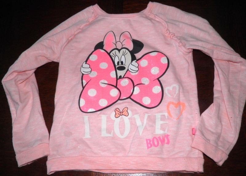 Bluza Disney MINNIE cekiny 122