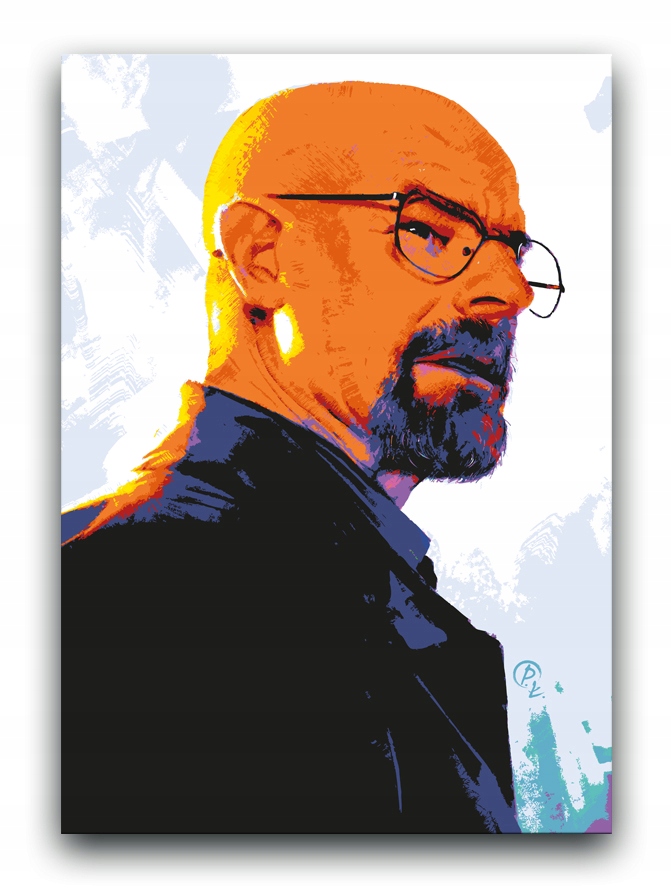 Breaking Bad - OBRAZ 80x60 canvas