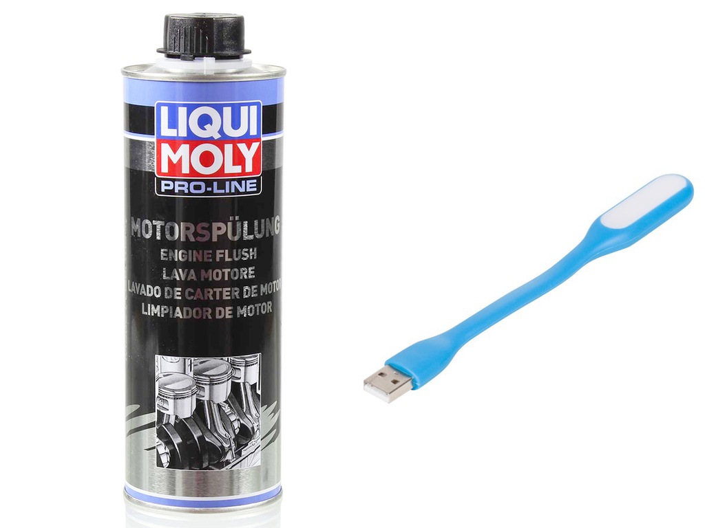 LIQUI MOLY PRO-LINE ENGINE FLUSH 0,5 2662 + LAMPKA