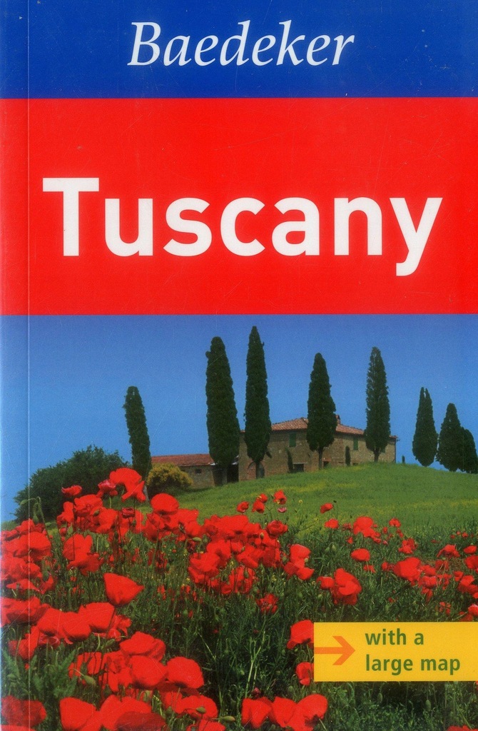 TUSCANY TOSKANIA BAEDEKER BEADEKER PRZEWODNIK+MAPA