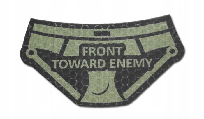 Naszywka Kampfhund Front Toward Enemy Pants Gen I