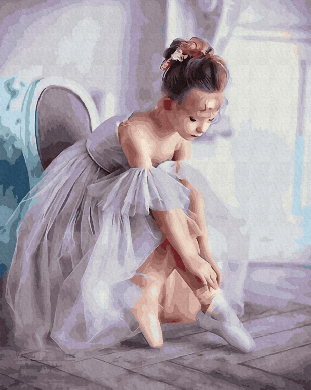 Malowanie po numerach Mała baletnica