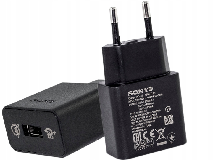 ORYGINALNA ŁADOWARKA USB SONY UCH12 FAST CHARGE