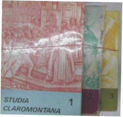 Studia Claromontana tom 1,2,3 - i inni
