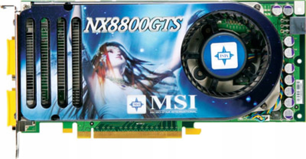 KARTA GRAFICZNA MSI GEFORCE 8800 GTS 512MB DVI-I