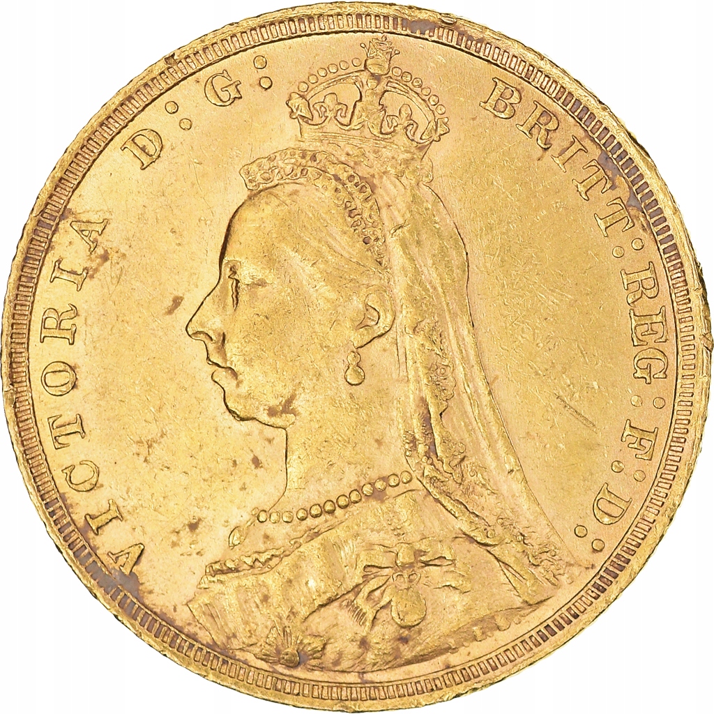 Moneta, Australia, Victoria, Sovereign, 1890, Sydn