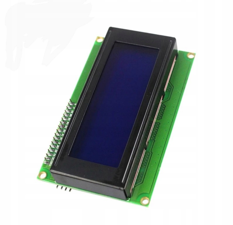 Wyświetlacz LCD4x20 HD44780 konwerter I2C NIEBIE