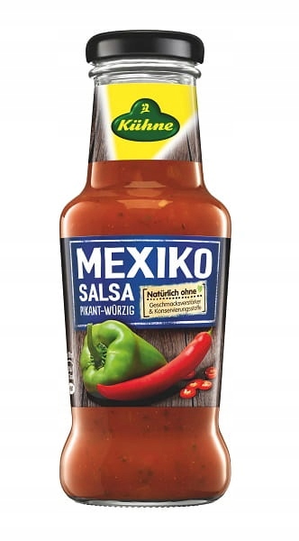 Kuhne Sos meksykański pikantny salsa Mexiko 250 ml