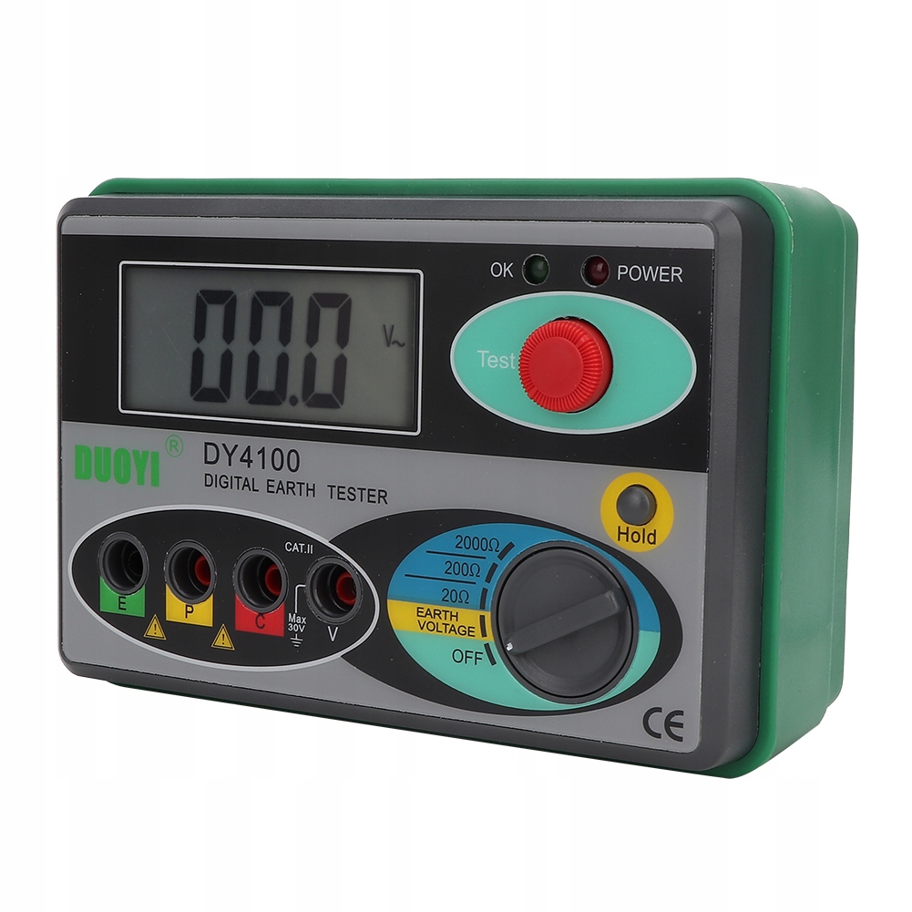 TESTER OGNIW REZYSTANCJI DY4100 POMIAR LCD