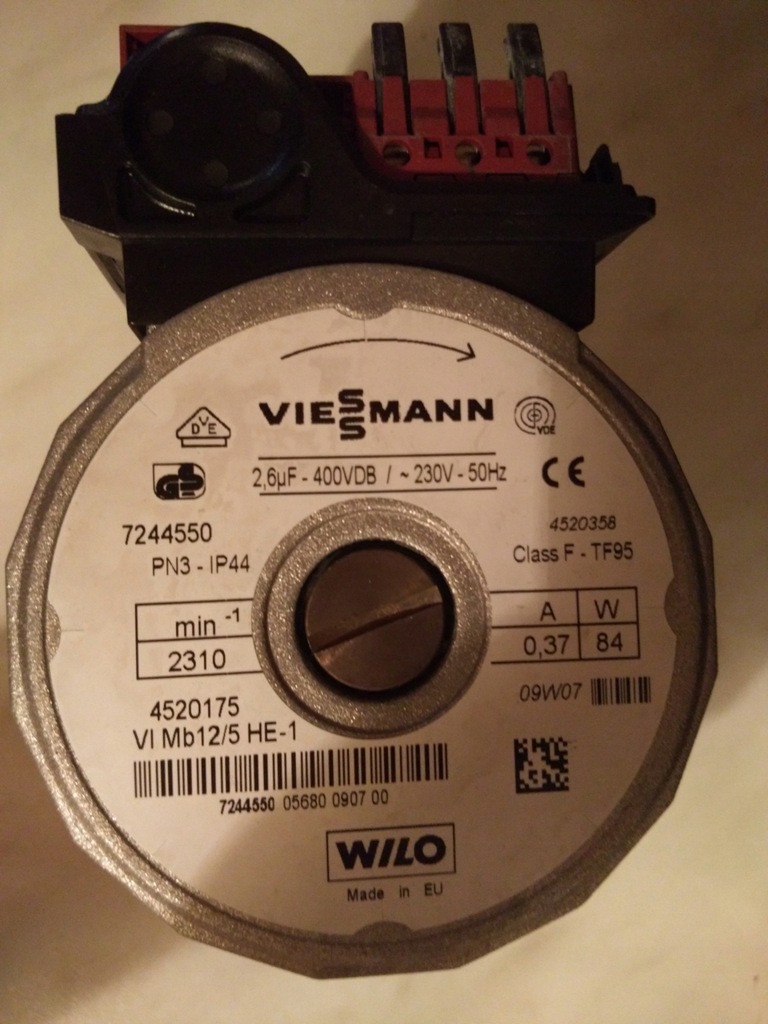 Pompa centralnego ogrzewania WILO TF95 uszkodzona - 9356962187 ...