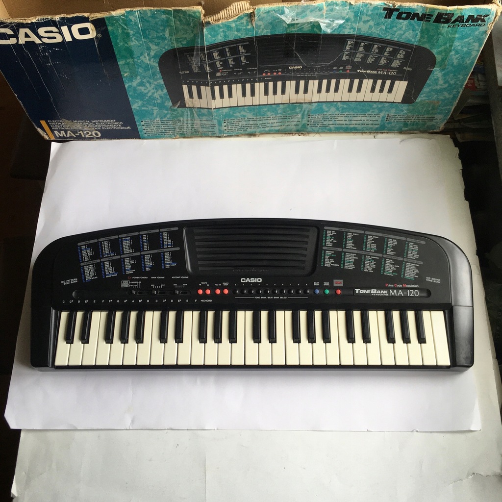 KEYBOARD CASIO MA120 dla dzieci mały lekki Korea 12189879274