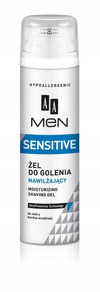 AA Men Sensitive Żel do golenia nawilżający 200ml