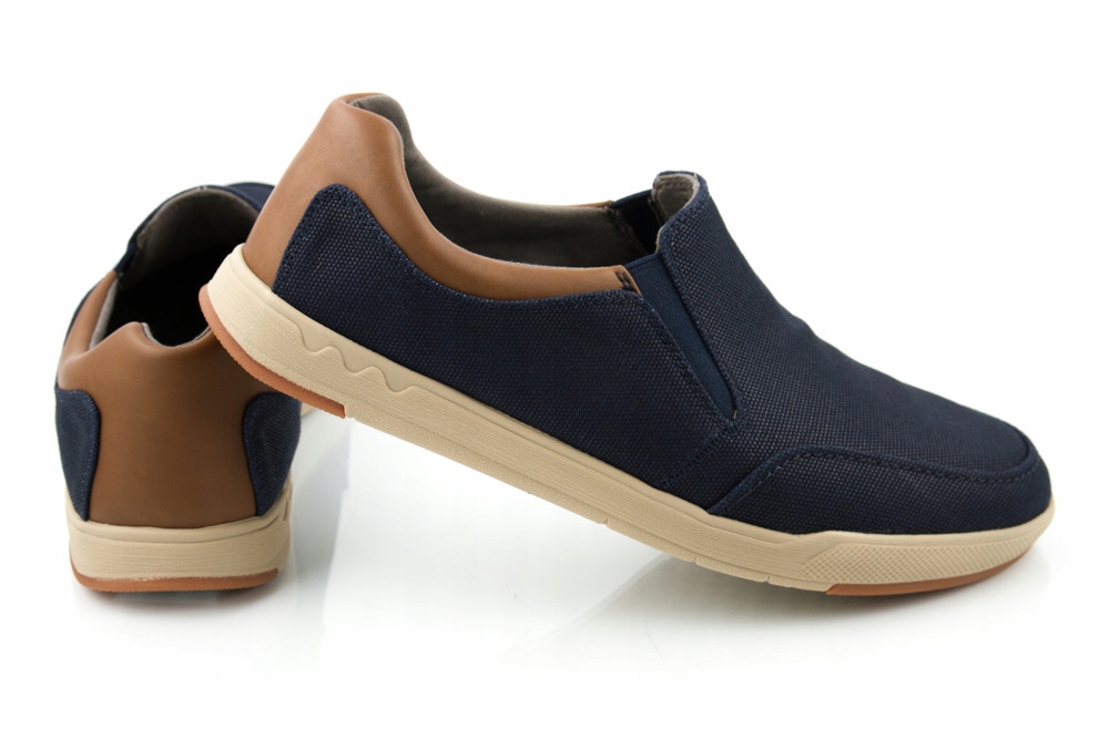 Buty CLARKS STEP ISLE SLIP lekkie męskie r 43