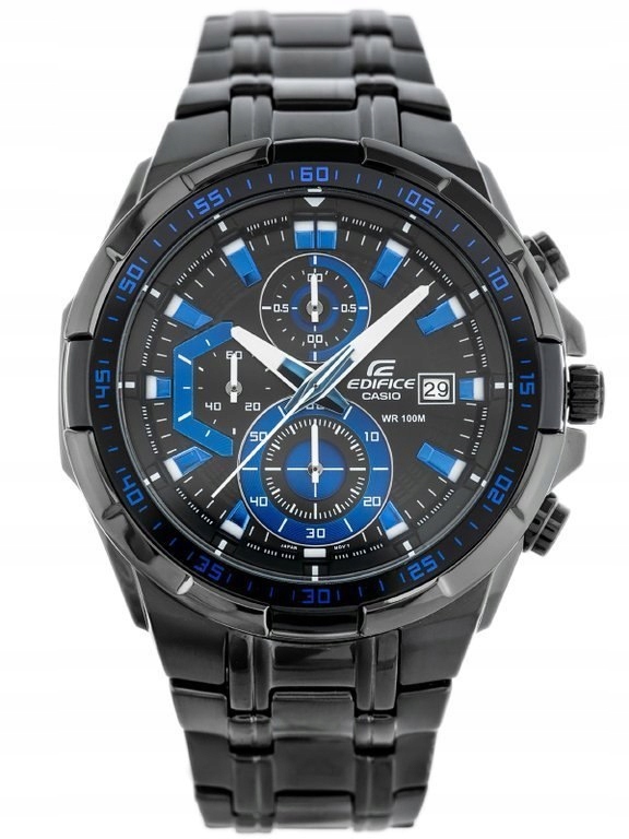 ZEGAREK MĘSKI CASIO EDIFICE EFR-539BK-1A2 - 10ATM