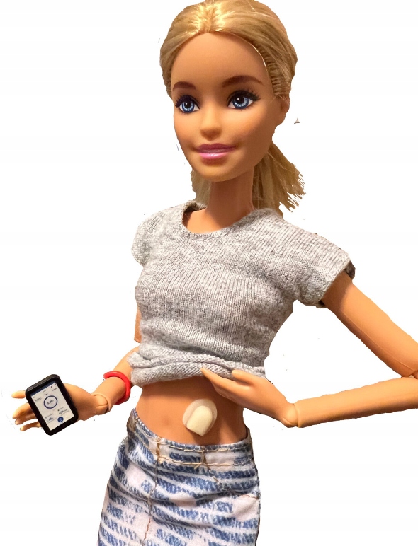 Pompa Insulinowa dla Barbie / Lalek OmniPod Dash