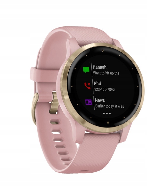 Garmin Vivoactive 4S Smartwatch Dust Rose Gold