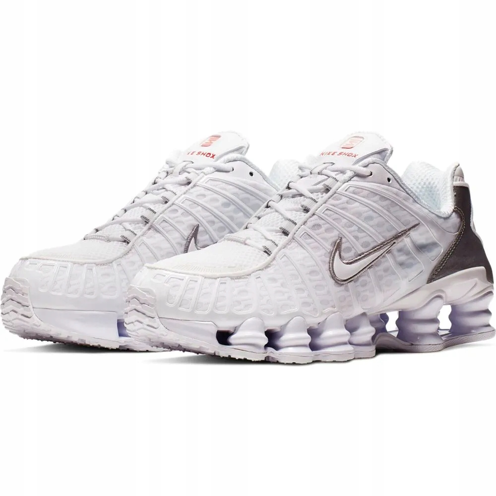 NIKE SHOX TL ROZMIAR 44 BUTY MĘSKIE BIAŁE NOWOŚĆ