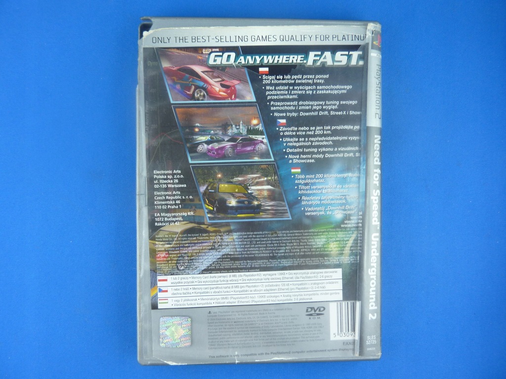 Купить NEED FOR SPEED UNDERGROUND 2 PS2: отзывы, фото и характеристики ...