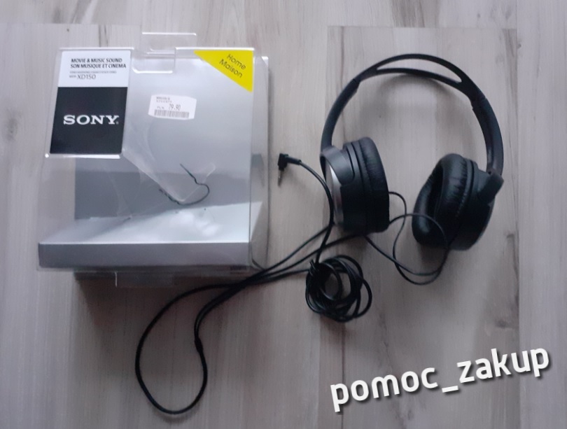 Słuchawki Sony Mdr-Xd150W Czarny