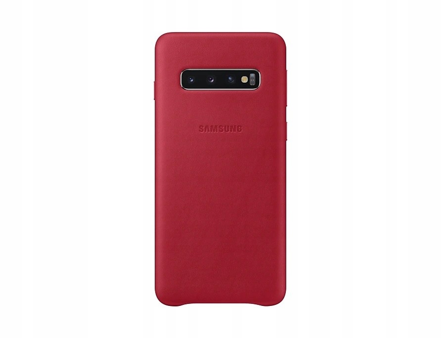 SAMSUNG Etui Leather Cover Galaxy S10 Czerwony