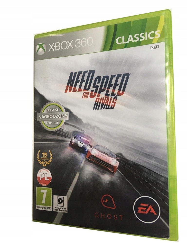 NFS Need for Speed Rivals X360 3xPL