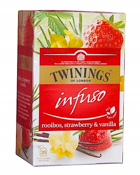 Herbata Twinings Rooibos,Strawberry & Vanilla