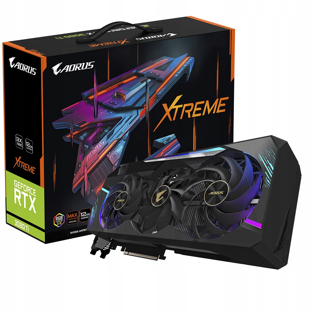 karta graficzna AORUS XTREME NVIDIA GeForce RTX 3080 Ti 12 GB GDDR6X