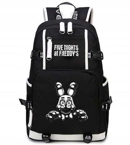 Zaino Five Nights At Freddy's FNAF Chica Bonnie Zaino Borsa Scuola Laptop - Foto 14