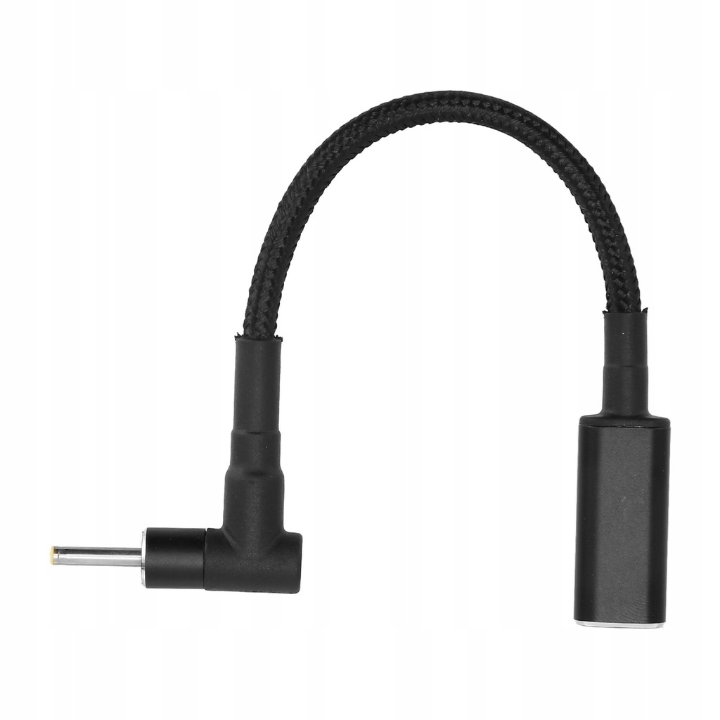 USB C żeński na 2.5x0.7mm DC męski Adapter 100W