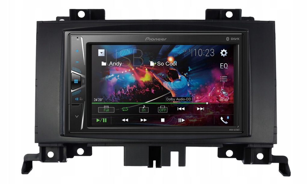 PIONEER RADIO 2DIN BT RAMKA MERCEDES SPRINTER W906