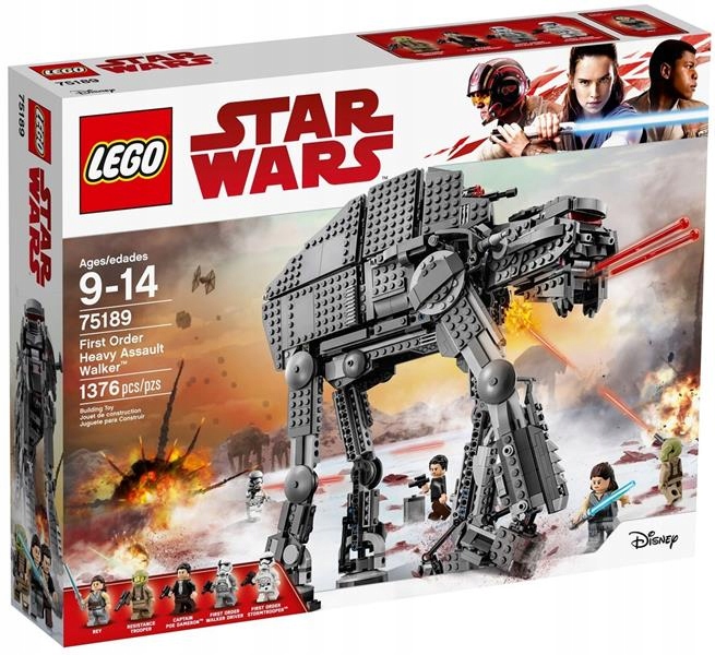 LEGO STAR WARS 75189 CIĘŻKA MASZYNA KROCZĄCA