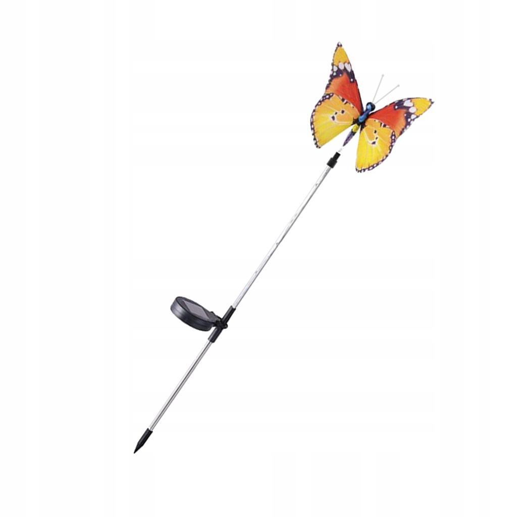 Zewnętrzny Słoneczny Kwiat Zmiana koloru LED Motyl