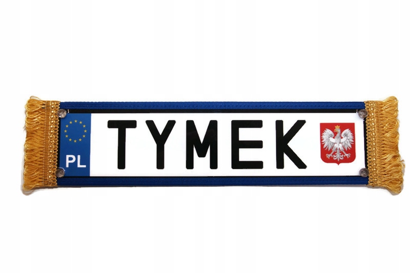 PROPORCZYK tablica imienna TYMEK TIR BUS