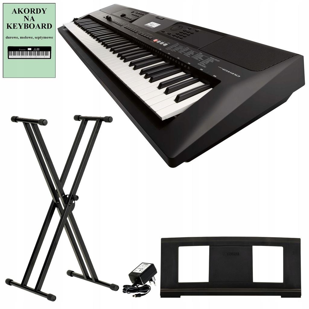YAMAHA PSREW410 Keyboardsampler + Statyw 11412714301 oficjalne