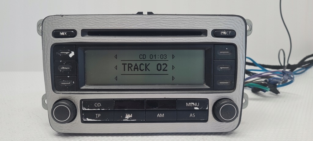 VW Touran Caddy Passat RCD300 Radio Cd 1K0035186L z kodem