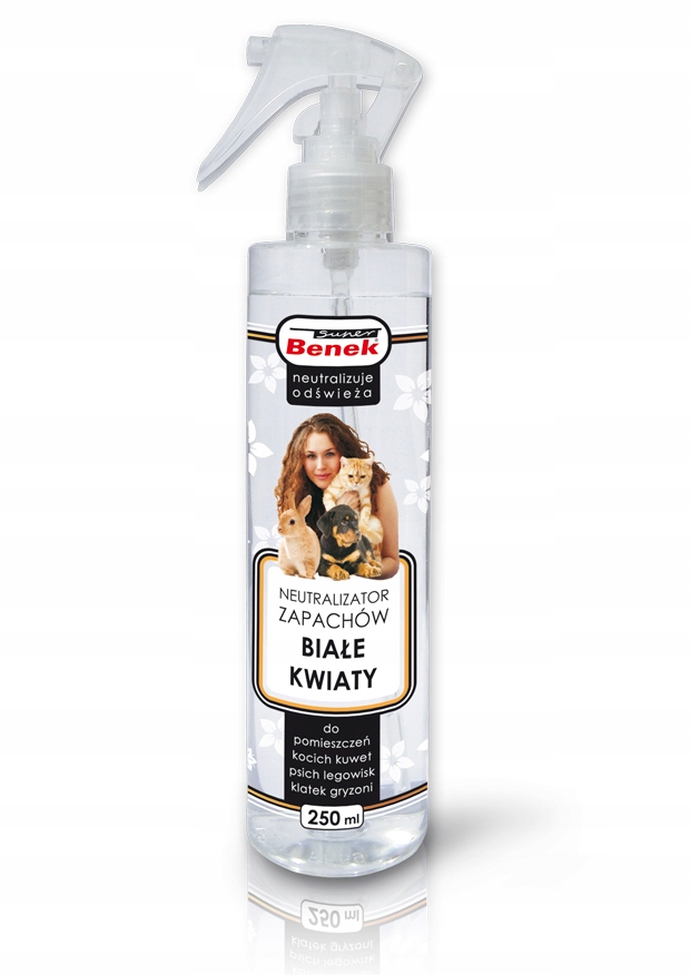 BENEK NEUTRALIZATOR BIAŁE KWIATY SPRAY 250ml