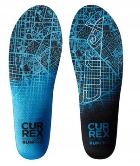 Wkładki do butów Currex Run PRO materiałowe U2C121