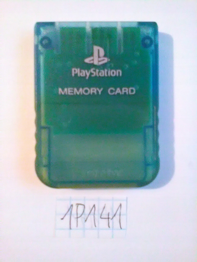 Karta pamięci SCPH-1020L Island Blue PS1 PSX