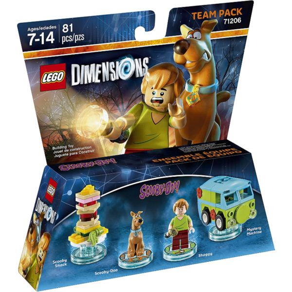 LEGO DIMENSIONS SCOOBY-DOO TEAM PACK 71206