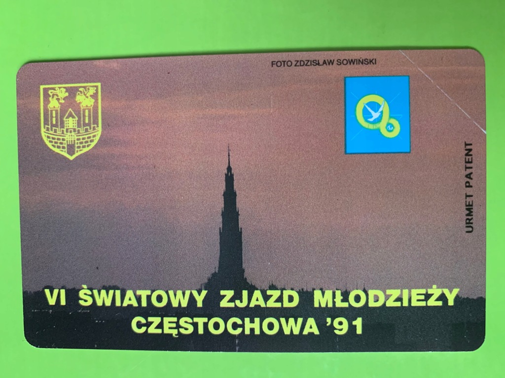 Karta VI Ś.Z.M. CZĘSTOCHOWA 91 nr 6 NOWA