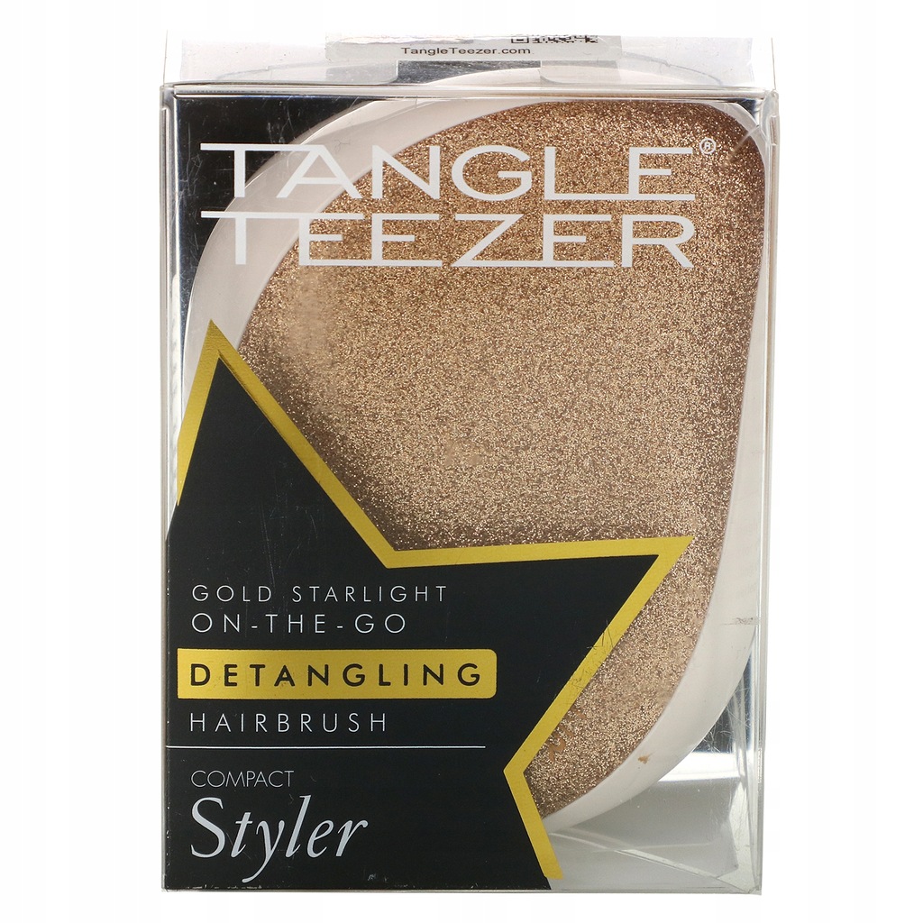 Tangle Teezer Compact Styler Glitter Gold