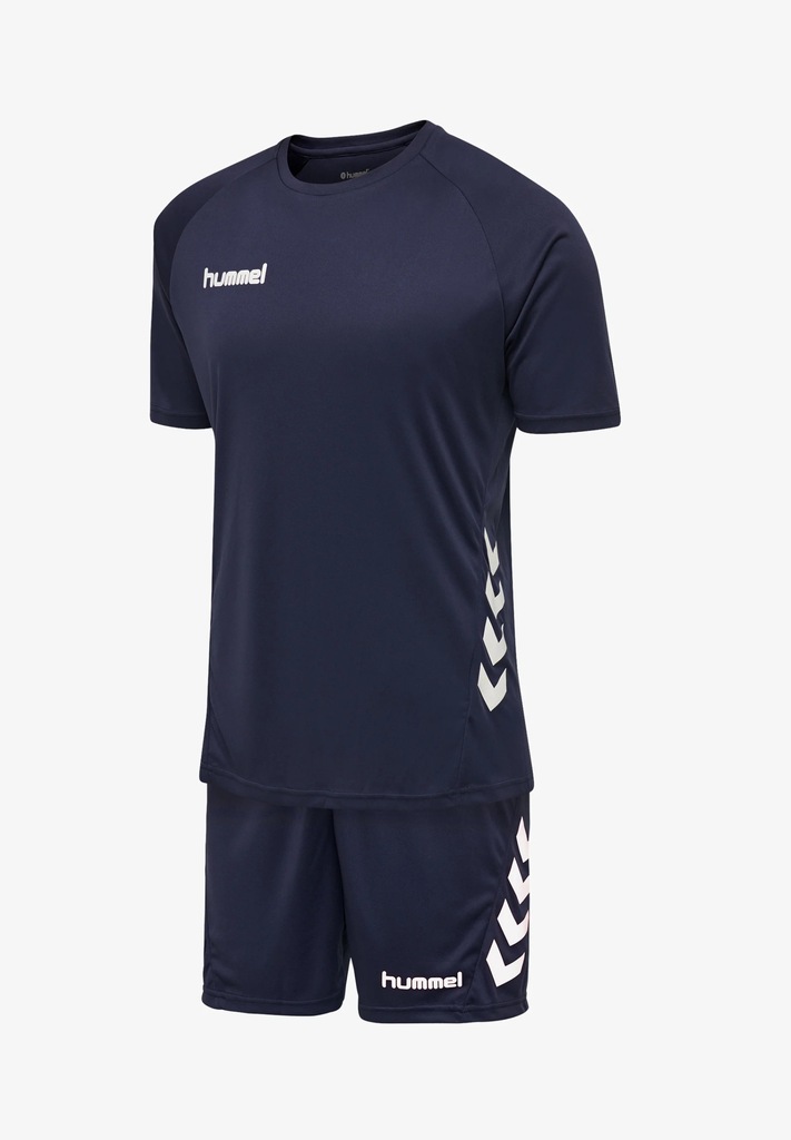 Strój piłkarski, t-shirt+spodenki - HUMMEL - r.116