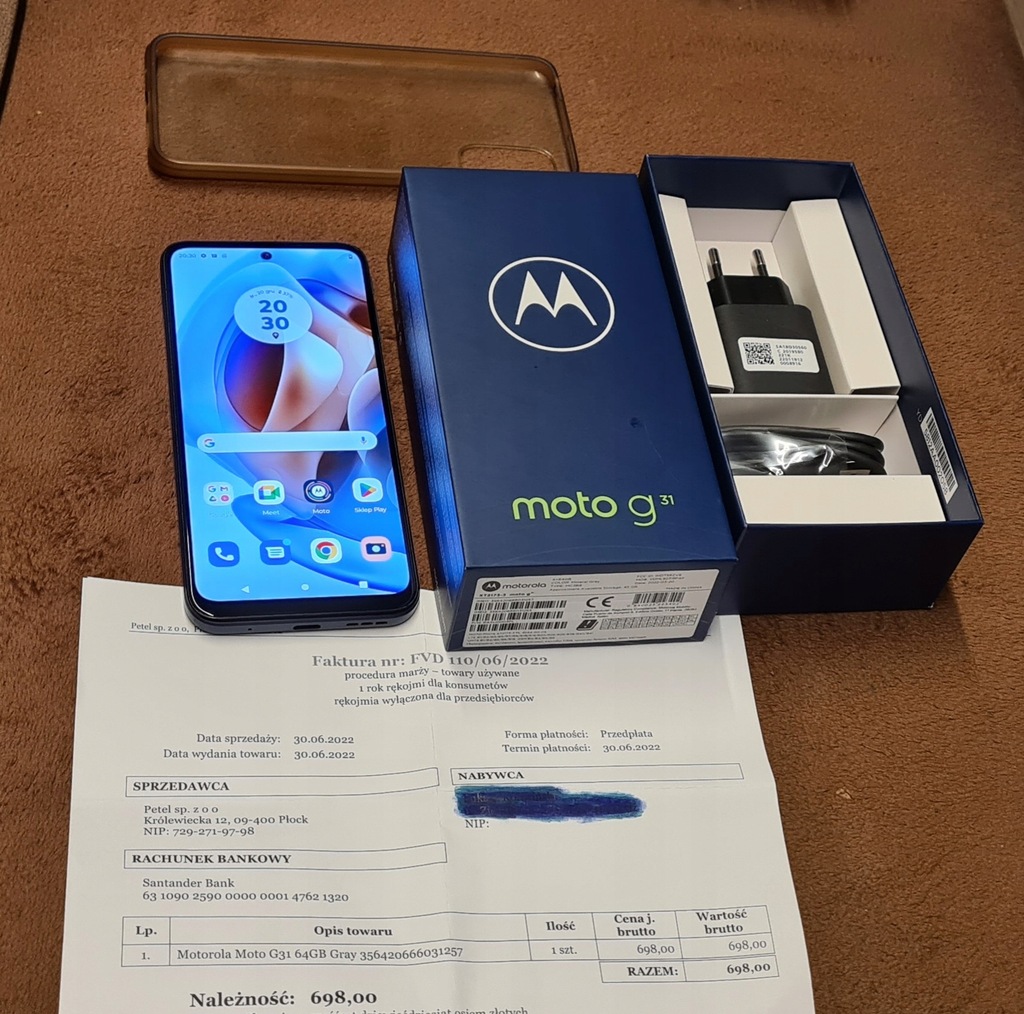 Smartfon Motorola Moto G31 4 GB / 64 GB szary