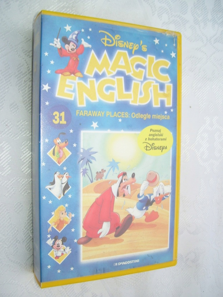 MAGIC ENGLISH 31- ODLEGŁE MIEJSCA - VHS